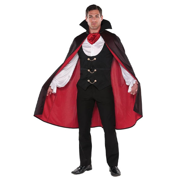 Adult Men True Vamp Costume Size: Plus (46-52) - {W483}