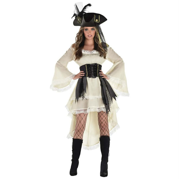 Adult Female Pirate Dress Costume {W528}