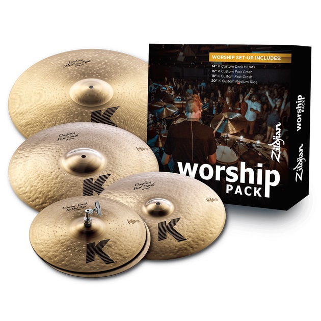 Complete Zildjian K Custom Worship Cymbal Pack KC0801W - Dales