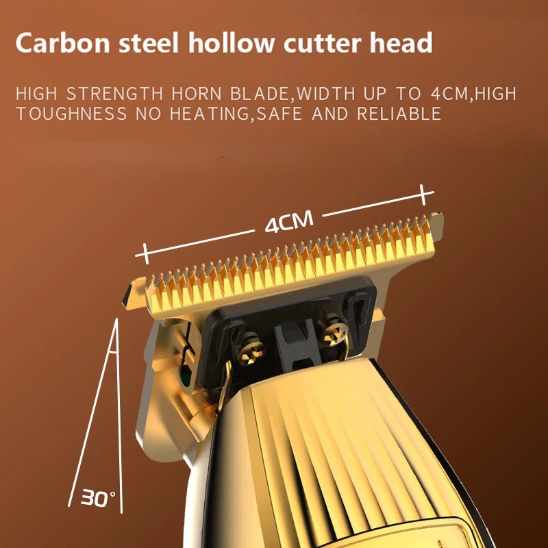 Kemei i32S-Tondeuse à cheveux électrique aste professionnelle pour hommes doré gold - Tondeuse à cheveux - Boutique Algérie