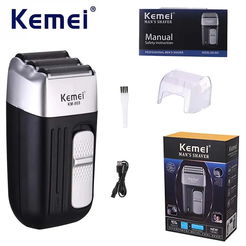 Kemei KM-869,Rasoir Triple Tête