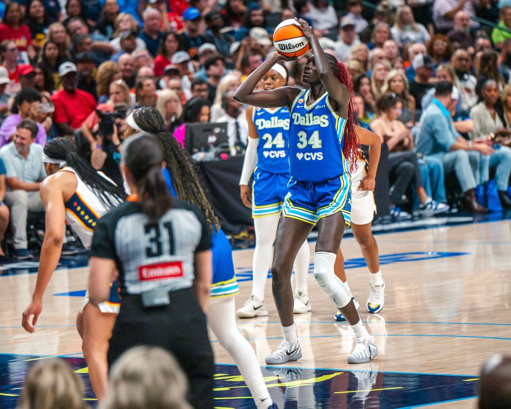 Wings Turn Milestone Night Into Statement Win Over Fever