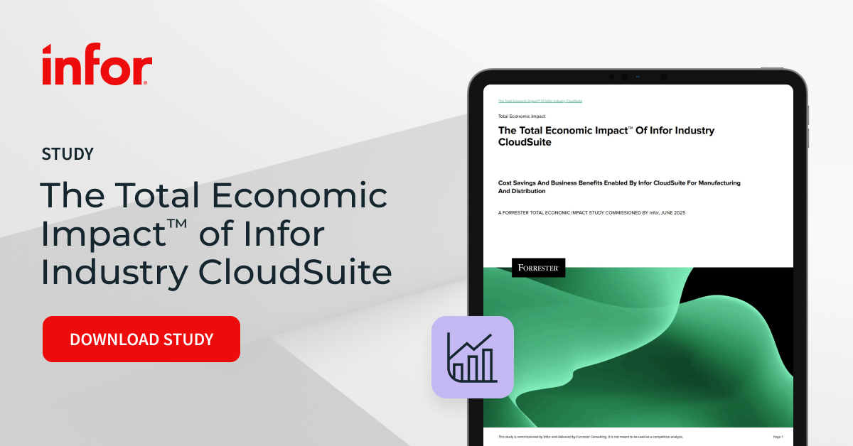The Tei Of Infor Industry Cloudsuite Study Infor