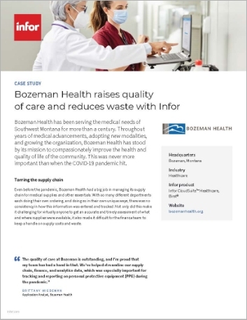 Bozeman health improves care