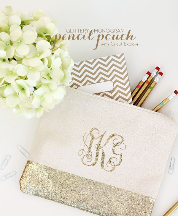 Gift this beautiful stationery set and you will be sure to get a great thank you card in return! Diy Monogram Pencil Bag Damask Love
