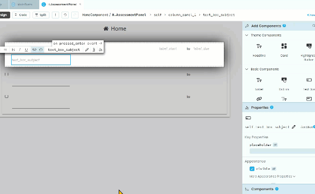 Edit Assessments Layout - StudyM8