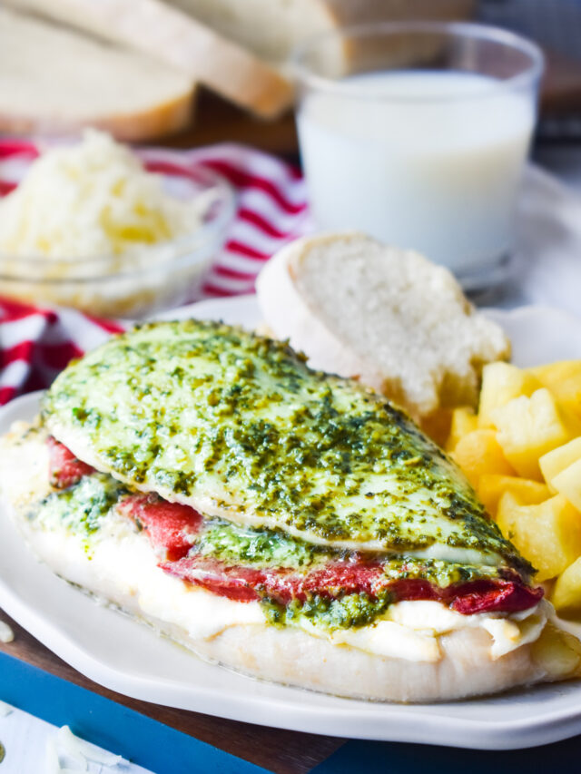 Pesto Stuffed Chicken