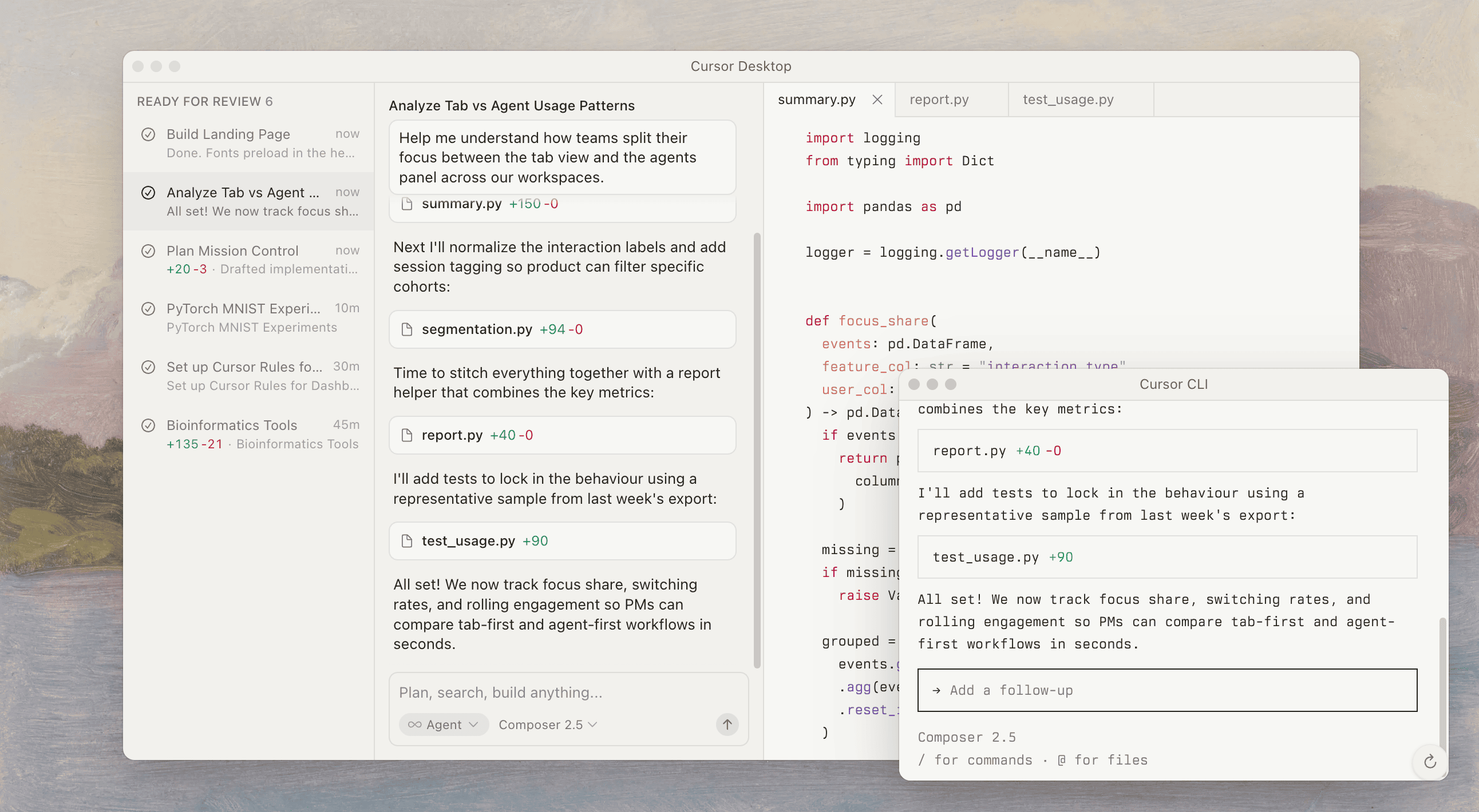 Cursor for UX