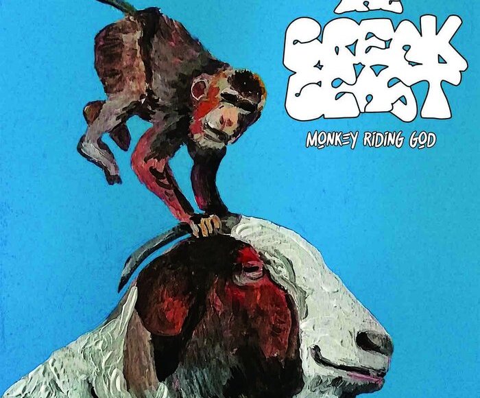 the breakfast monkey riding god