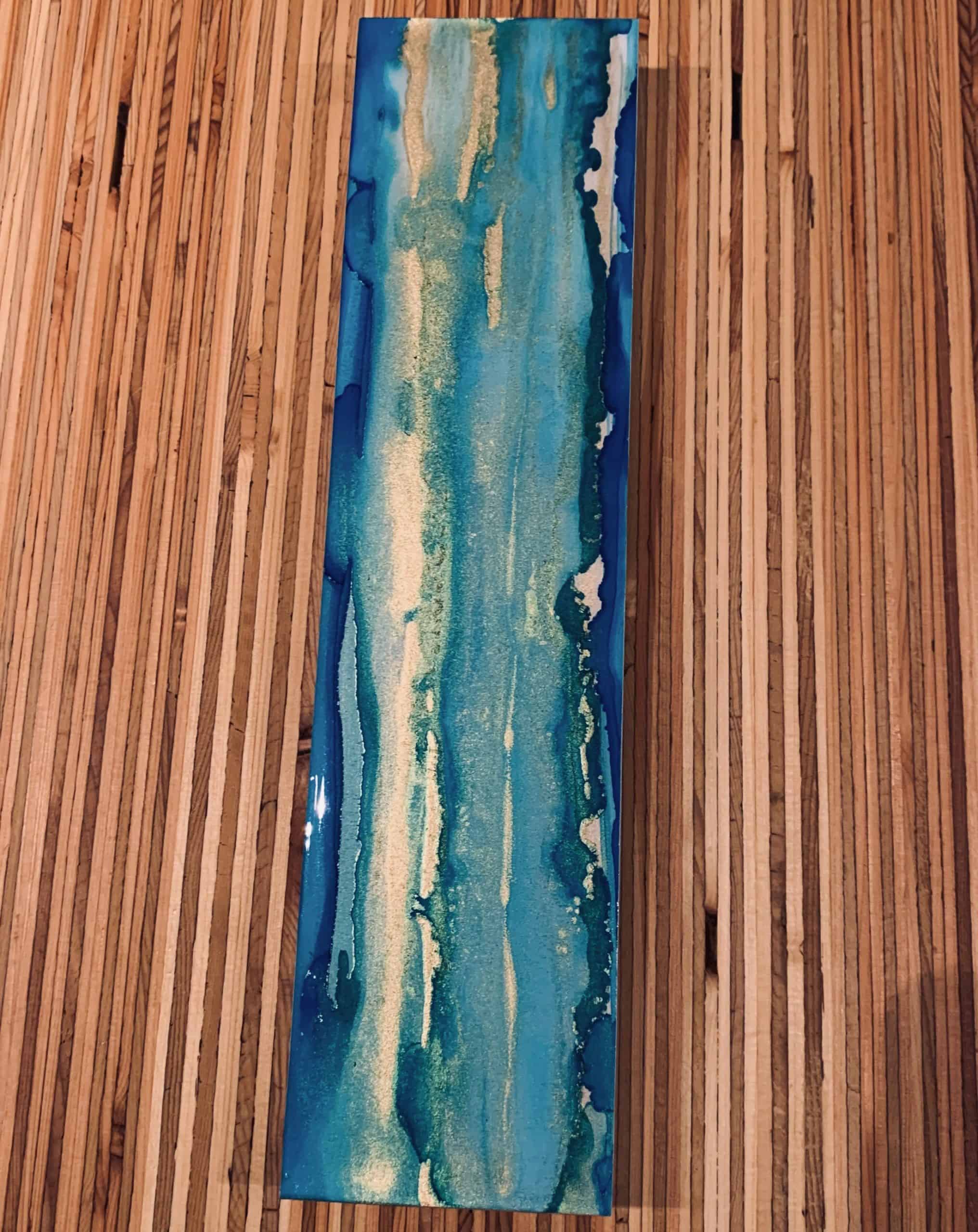 3" x 12" Thin Wood Block $40