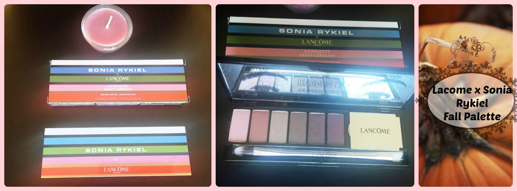 アイシャドウ Gerlain /Sonia rykiel /Revlon /Lancome Lancôme x Sonia Rykiel Fall collab : Saint Germain Palette review