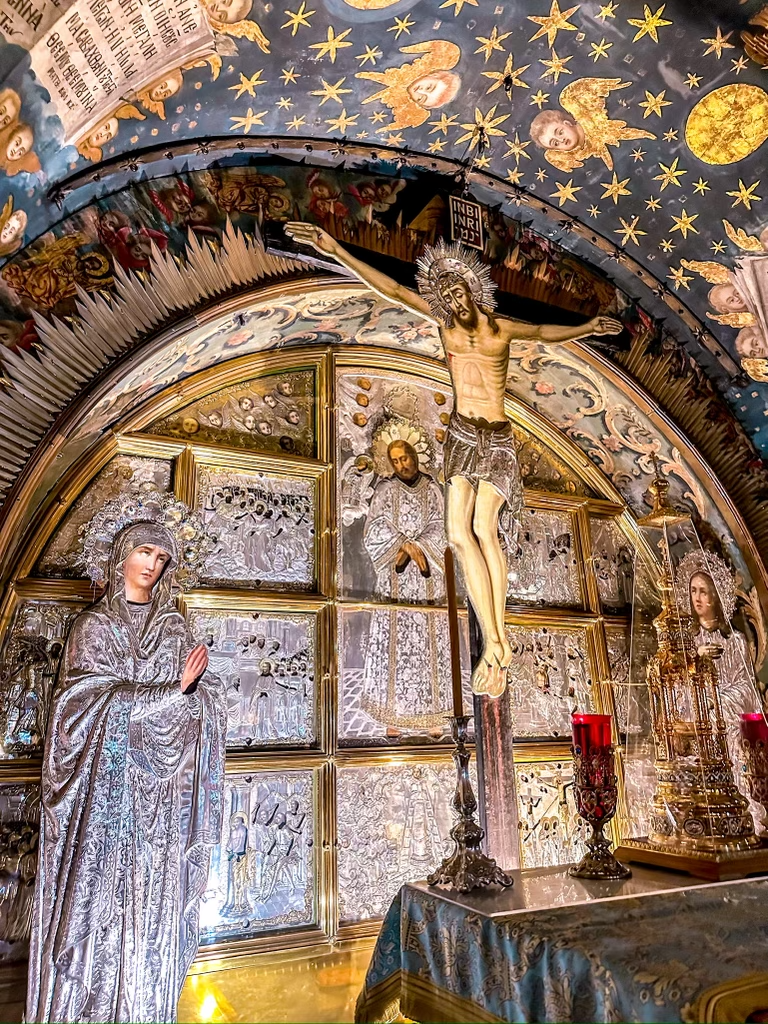 A photograph of the Holy Sepulchre, where Christ was laid on the first Good Friday (Taken by Wil Welch)