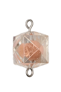 large orange facet