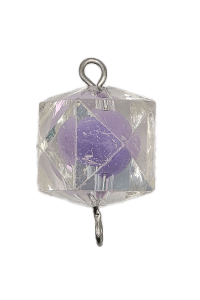 large light purple facet