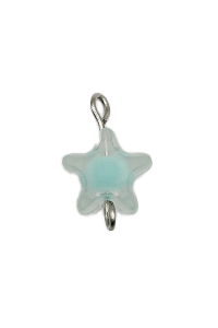 matte mid-sized blue star