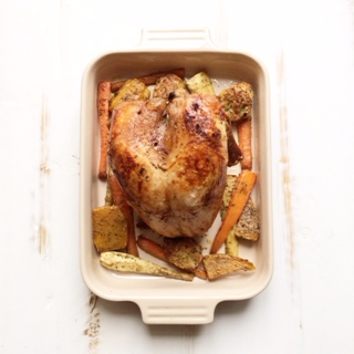 Roast Christmas Turkey and Stuffing Recipe