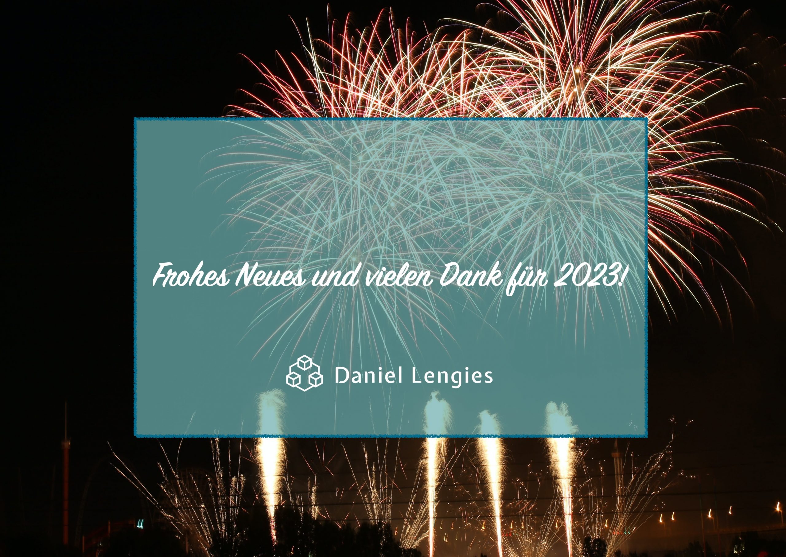 Fireworks, New years eve, best wishes for 2024, thanks for 2023