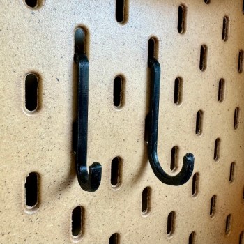 Haken kompatibel zu IKEA SKADIS (4er-Set)