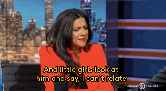 Saujani diz que menininhas olham para este estereótipo e não se identificam.