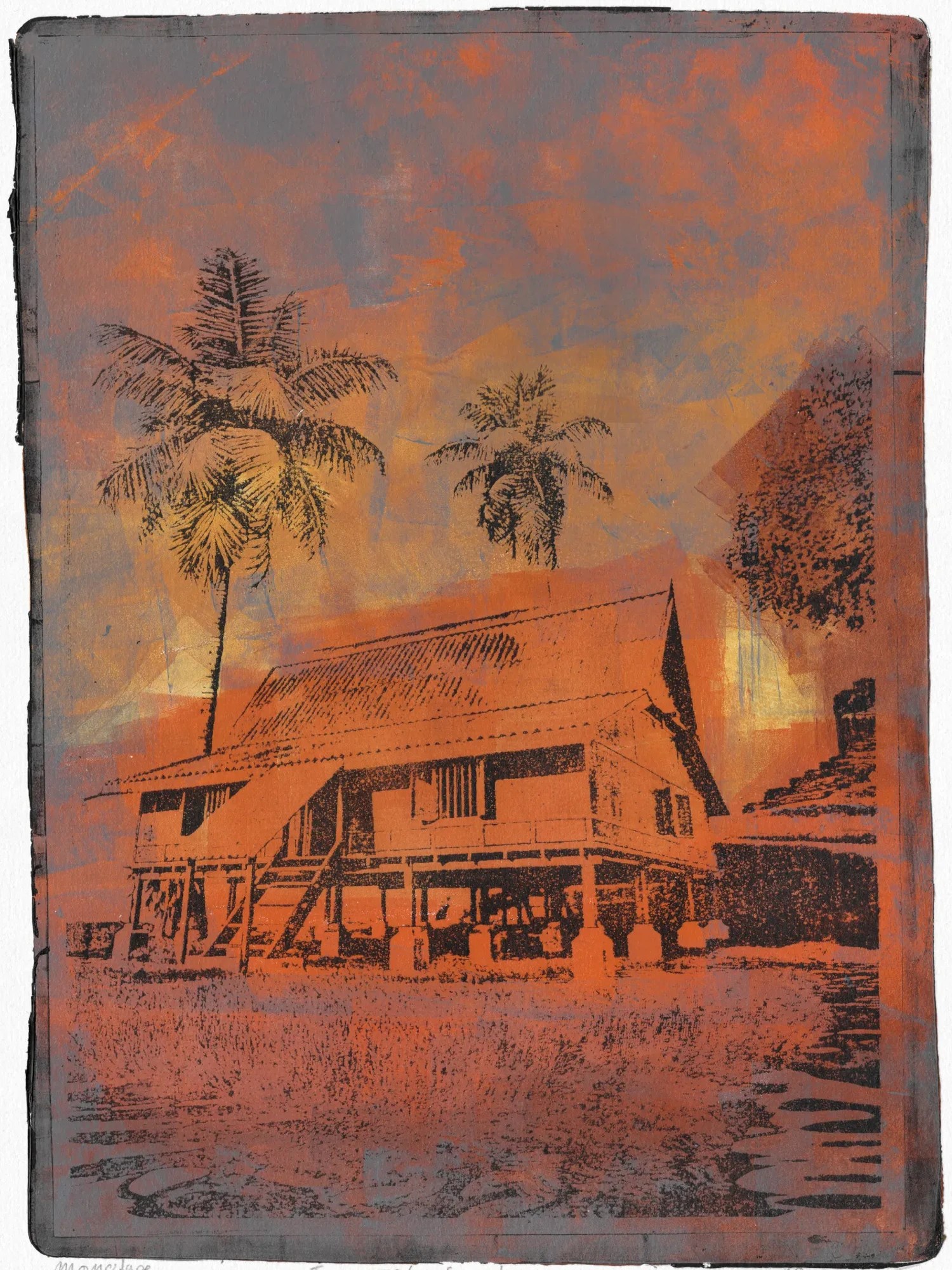 Frame 526 in Sunset - Print