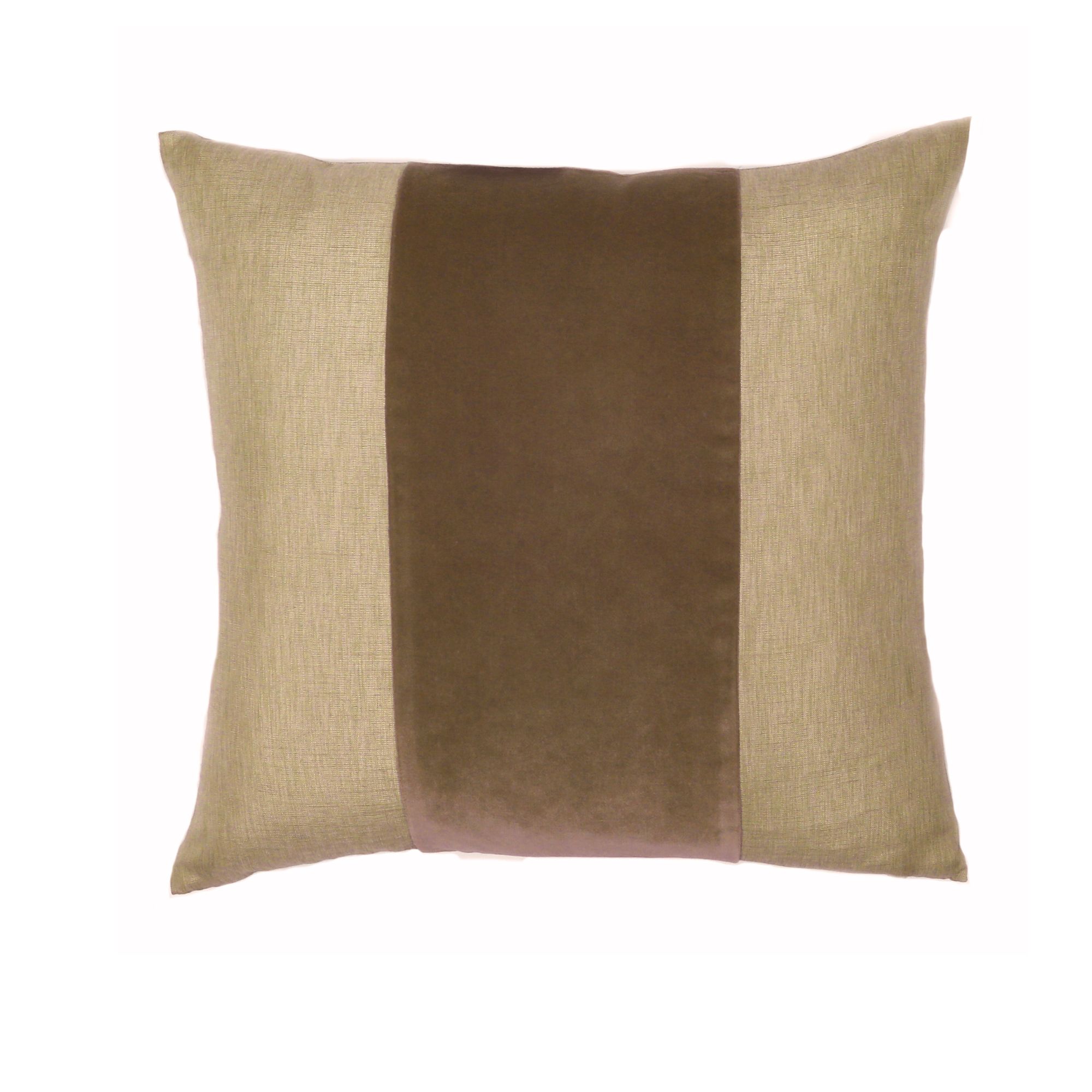 Band PIllow </br> <b>Franklin Velvet - Java </b>