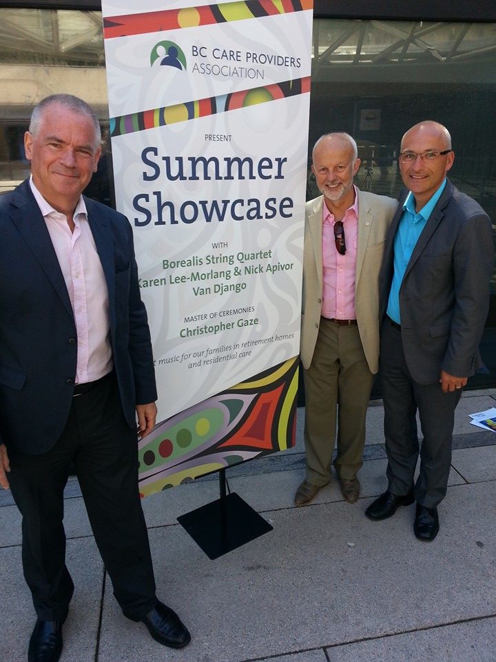 I have wholeheartedly supported the Health Arts Society and Concerts in Care Series. Christopher Gaze joins me for a special concert in Vancouver