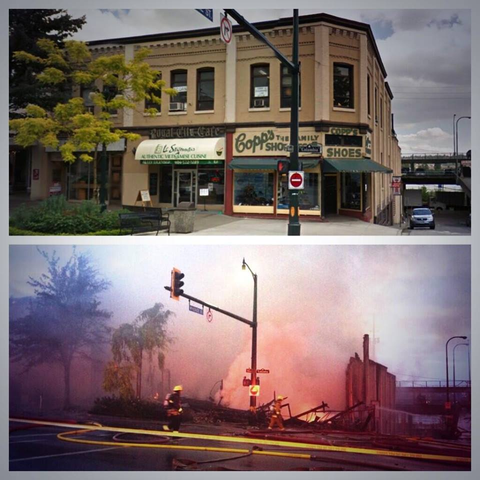 What a loss of heritage in New Westminster. The Copp's Shoe Store site is still empty.