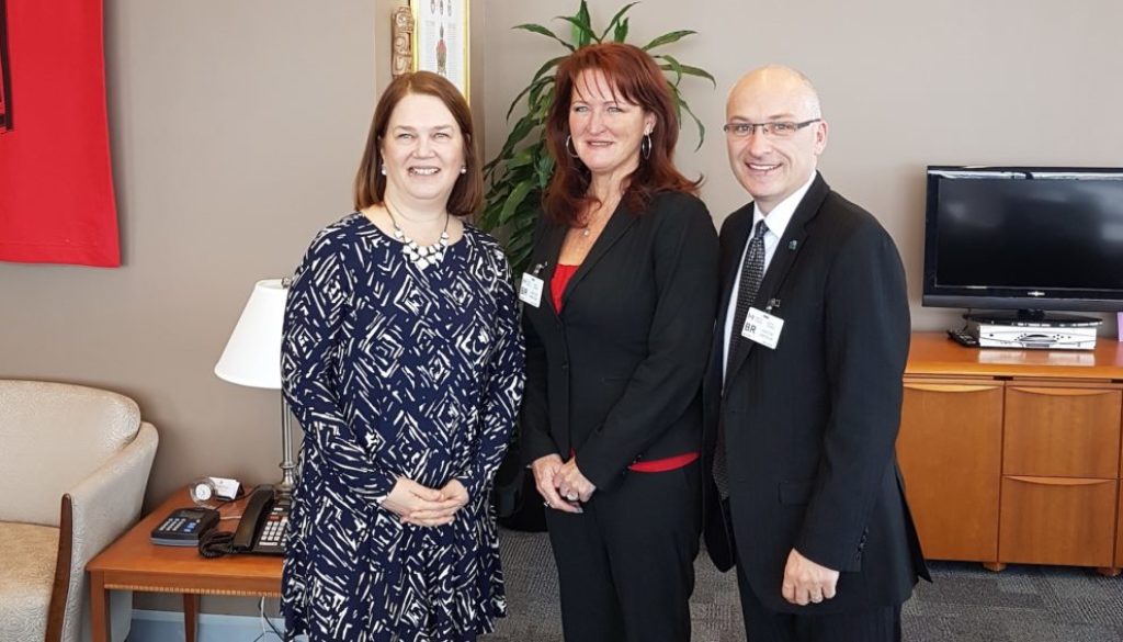 Had the opportunity to discuss Canada's health care system with former Health Minister Jane Philpott during a visit to Ottawa in 2017