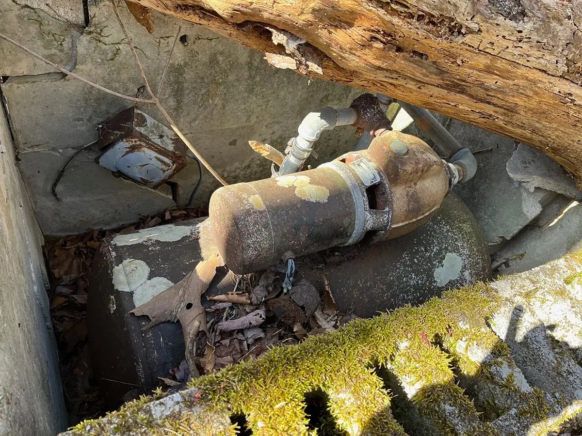 Water Pump (which was added later) Now Exposed