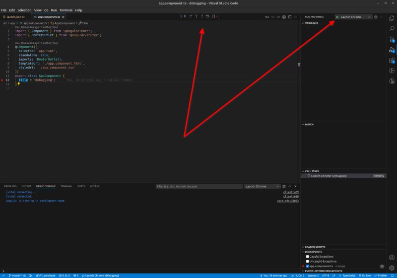 Unable To Debug Angular E2e Tests With Protractor In Vs Code Stack - Download Premium Gradient Photo | HD