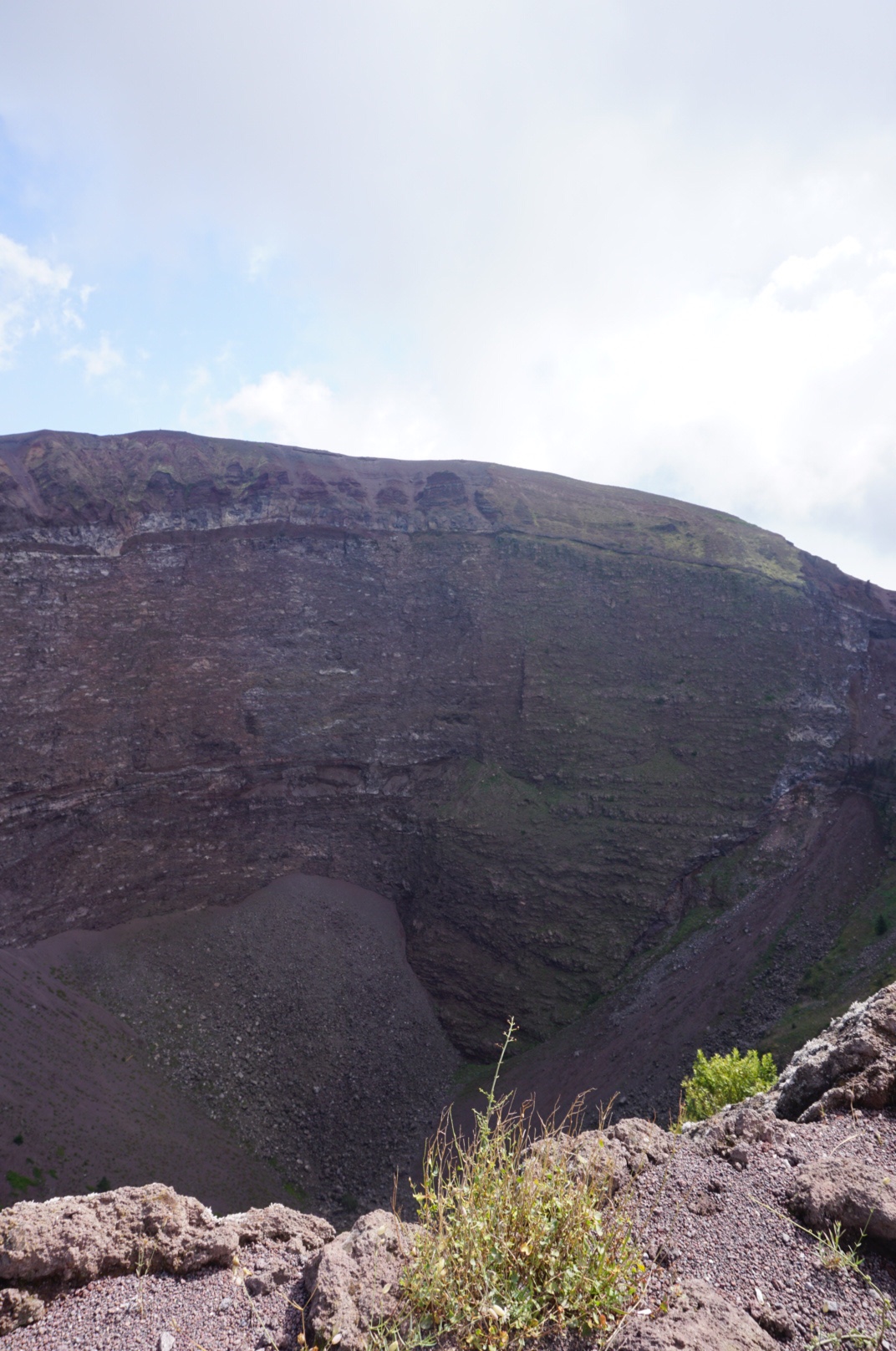 Crater of Mount Vesuvius, Italy