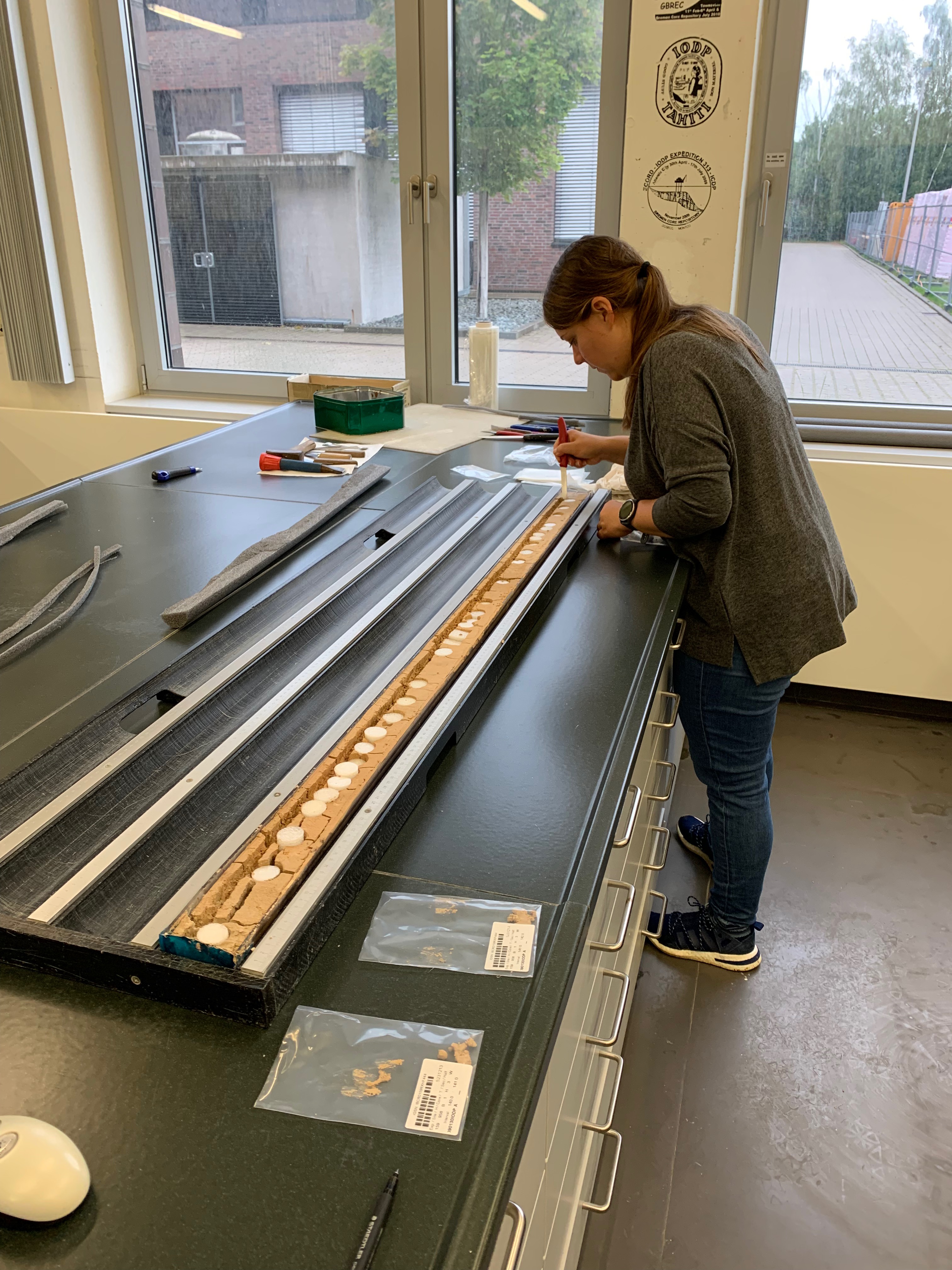 Sampling in Bremen Core Repository