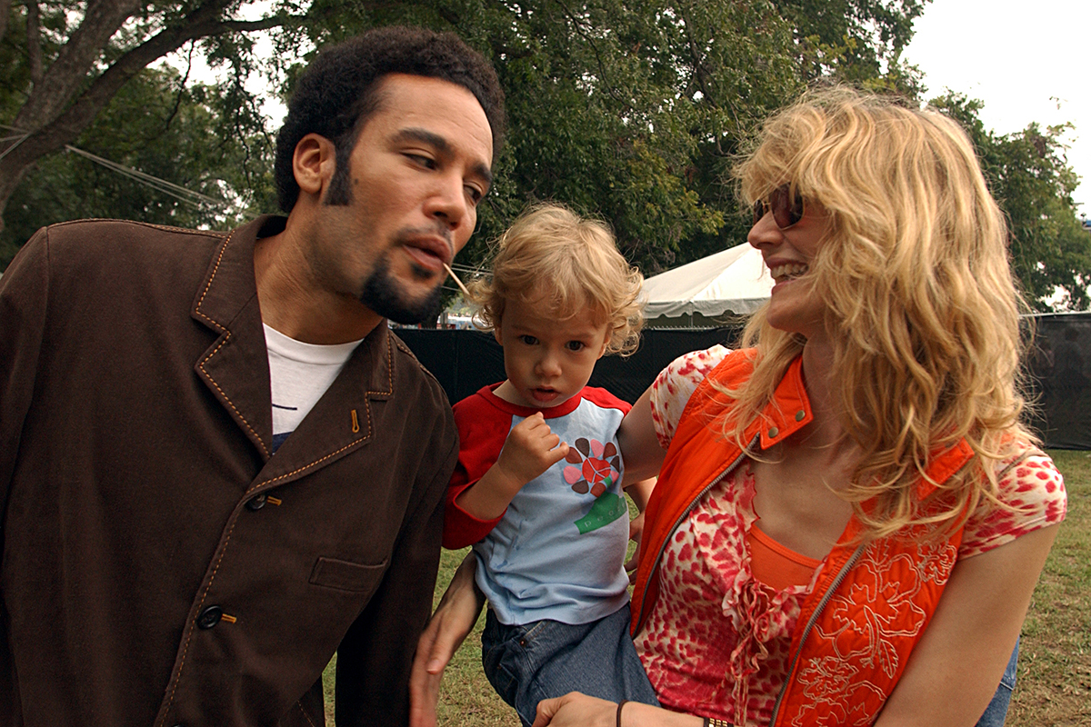 Ben Harper & Laura Dern. Austin City Limits Festival. Pour Rolling Stone