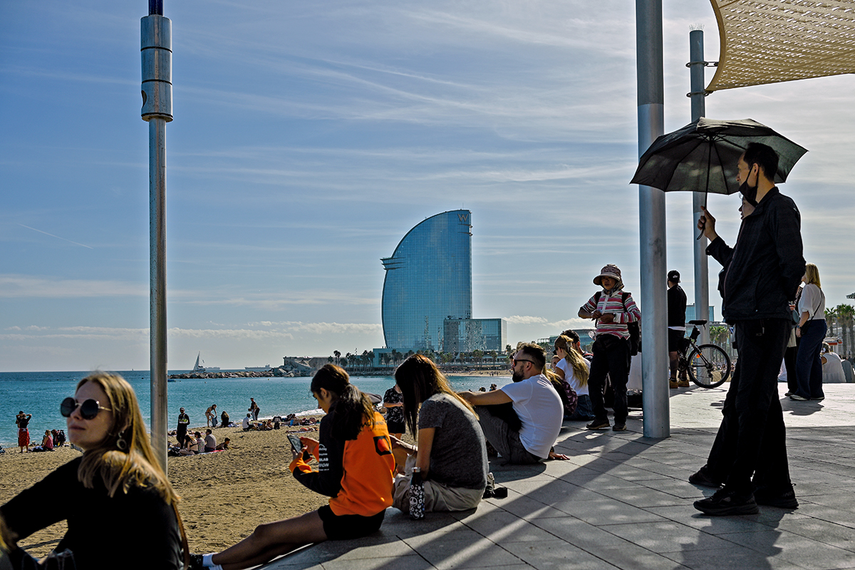 La Barceloneta Barcelone Catalogne Espagne