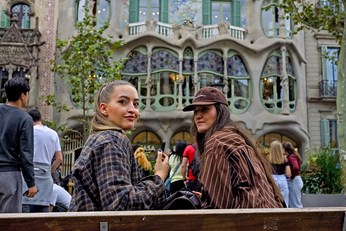 L'Eixample Casa Batlló Barcelone Catalogne Espagne