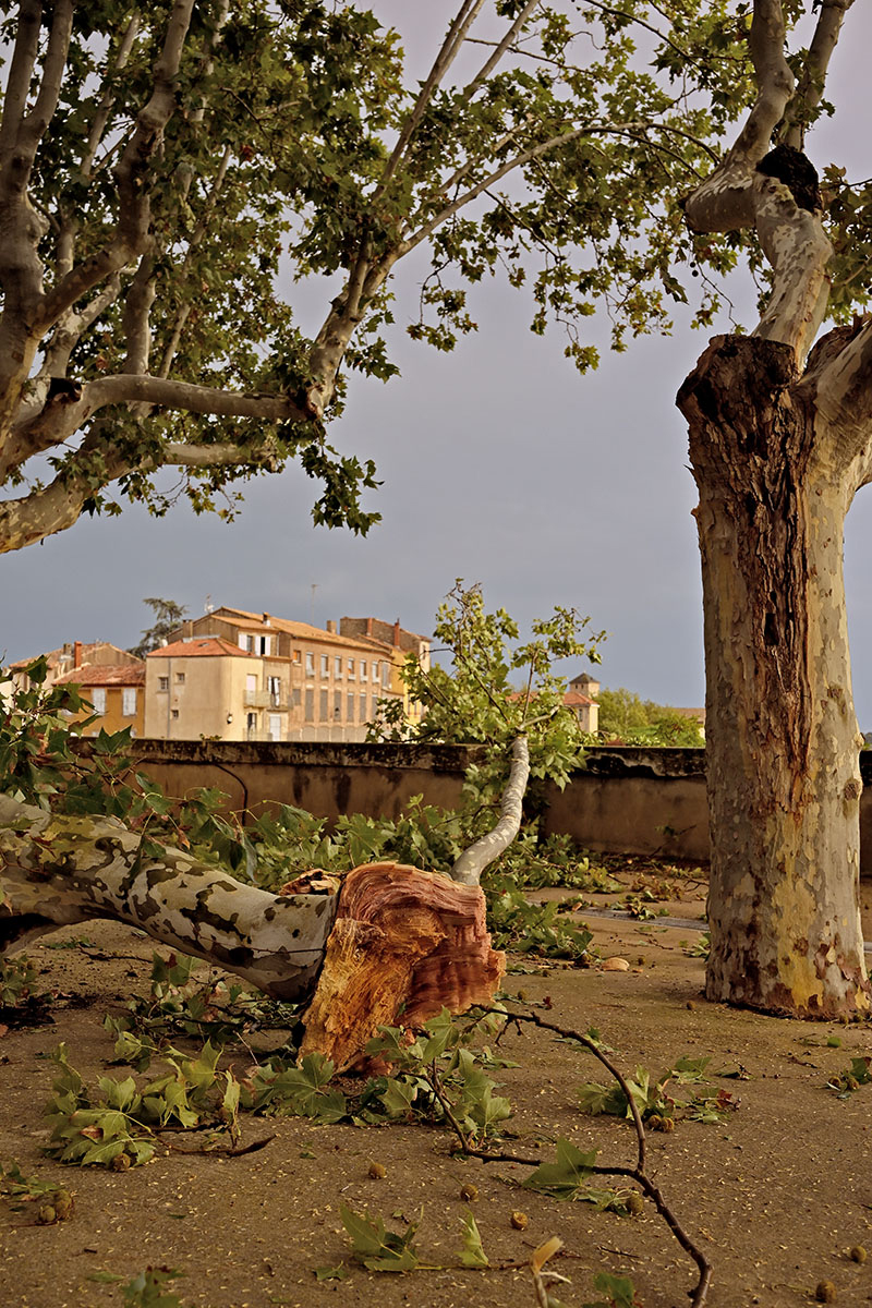 Tornade Béziers Hérault Occitanie Cathédrale Saint Nazaire