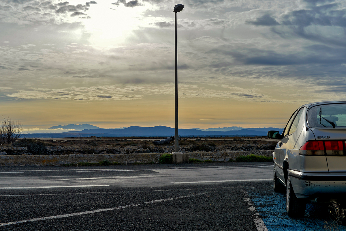 Vue sur les Pyrénées Gruissan