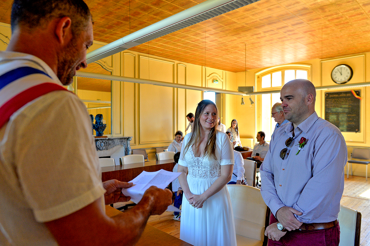 Sophie et Aurélien Mariage Serignan