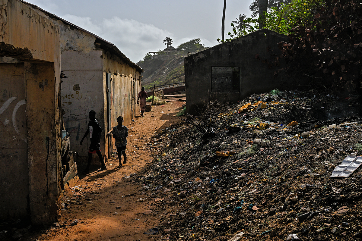 Bakau Fishing Harbour Banjul the Gambia