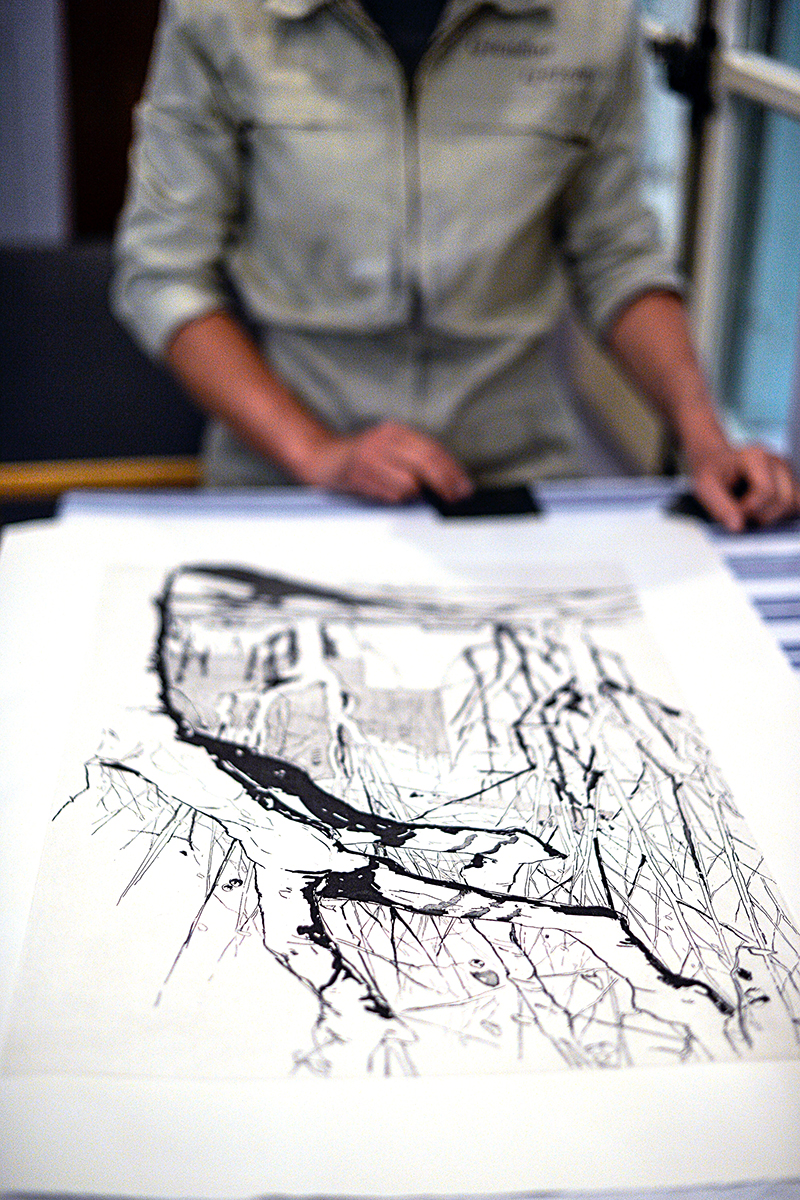 Gravure Estampe Béziers
