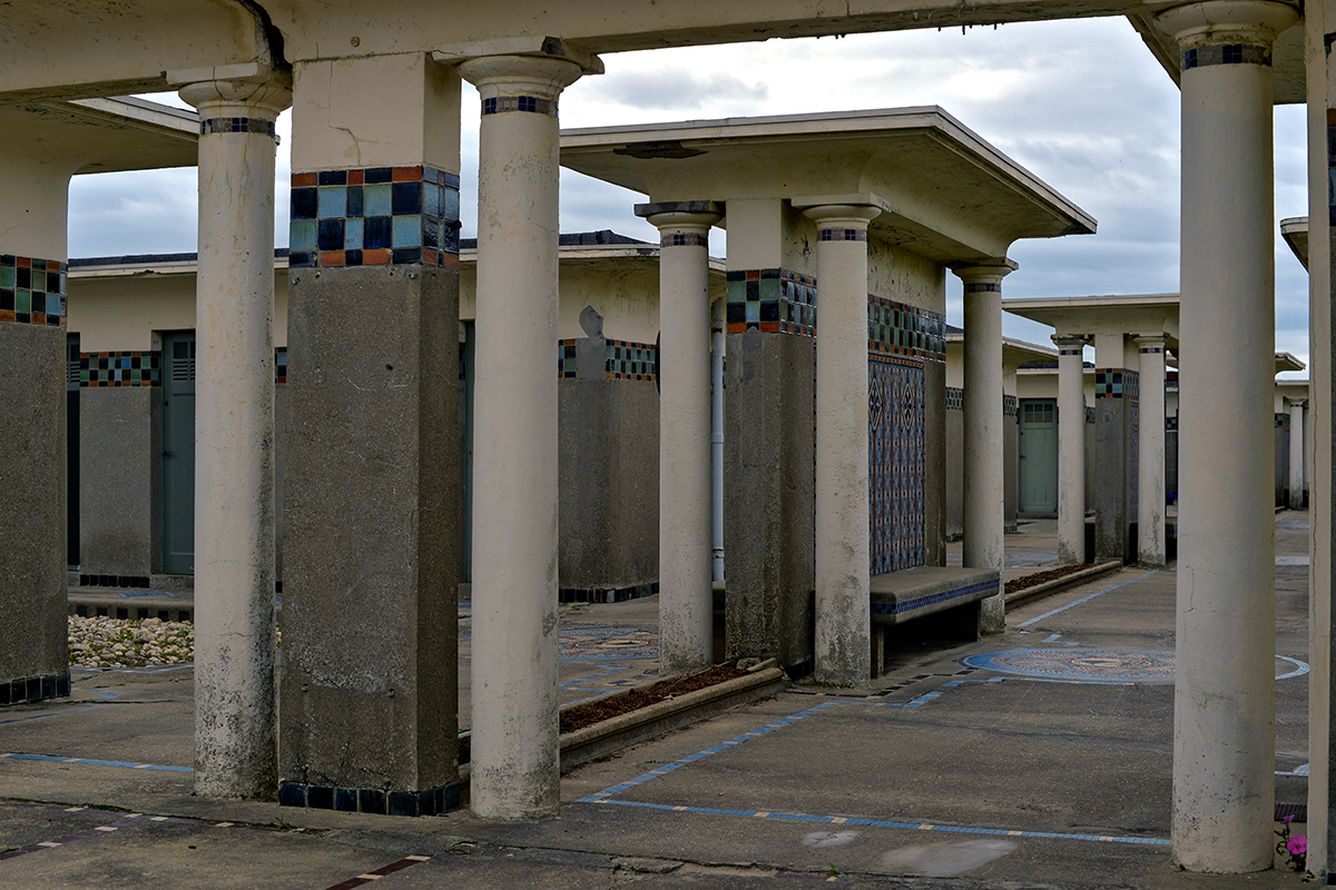 Plage de Deauville Calvados Normandie