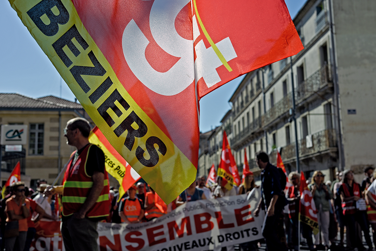 Manifestation Grève 18 Septempbre 2025 Béziers