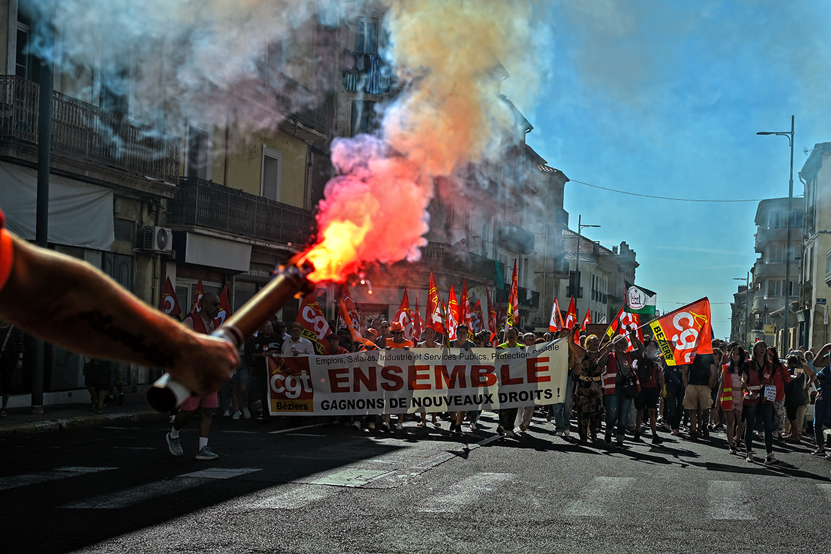 Manifestation Grève 18 Septempbre 2025 Béziers