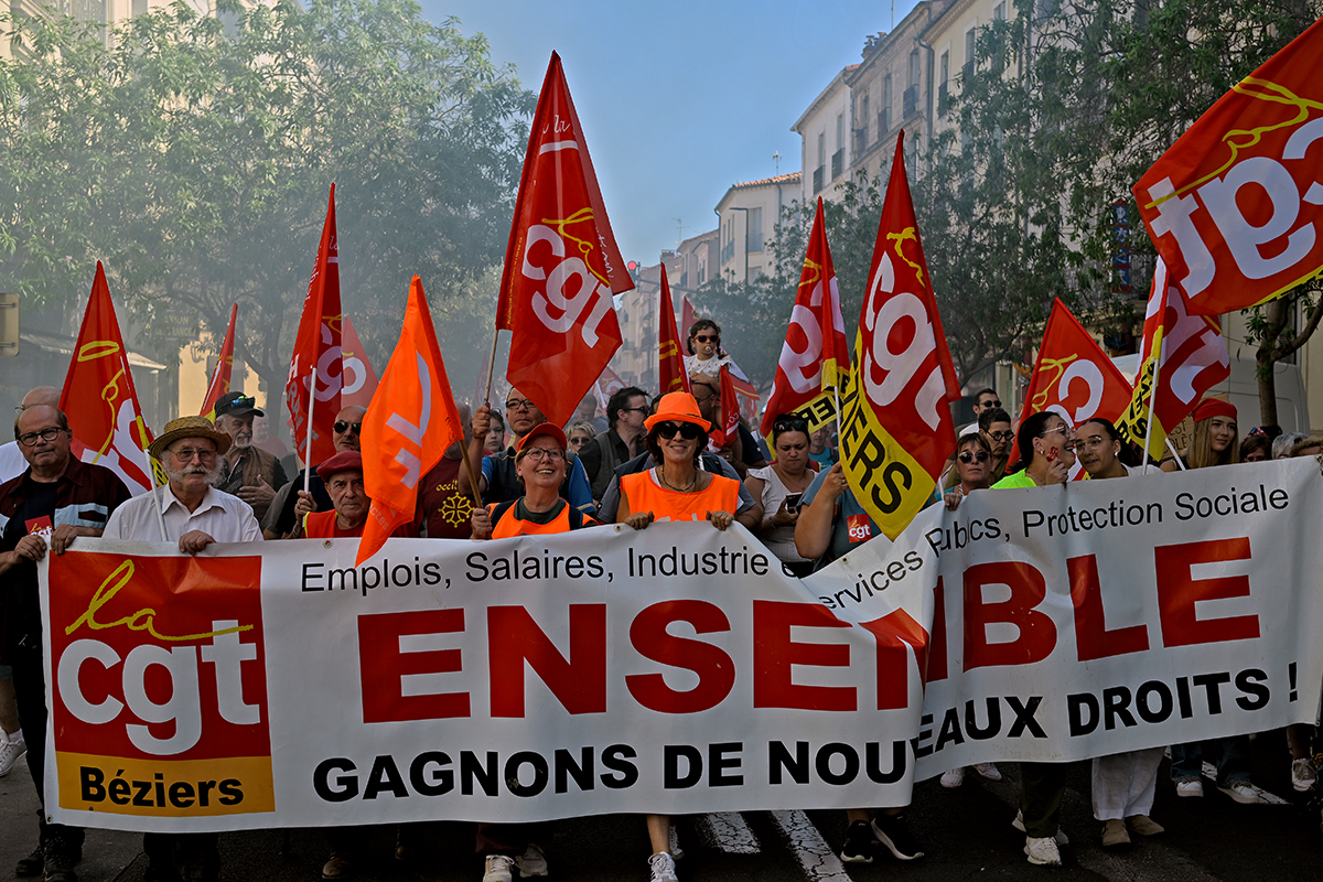 Manifestation Grève 18 Septempbre 2025 Béziers