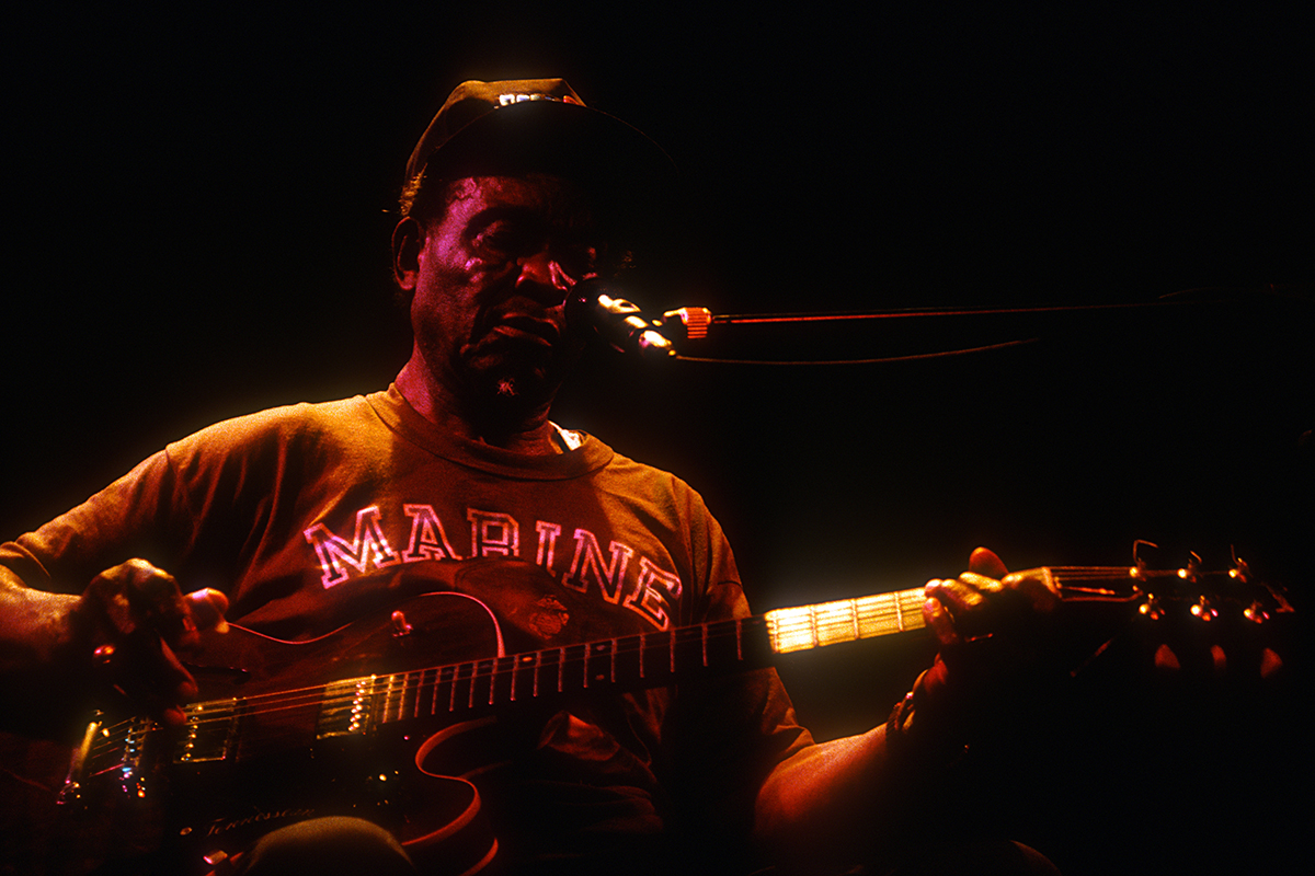 "Honeyboy" Edwards en concert à Paris