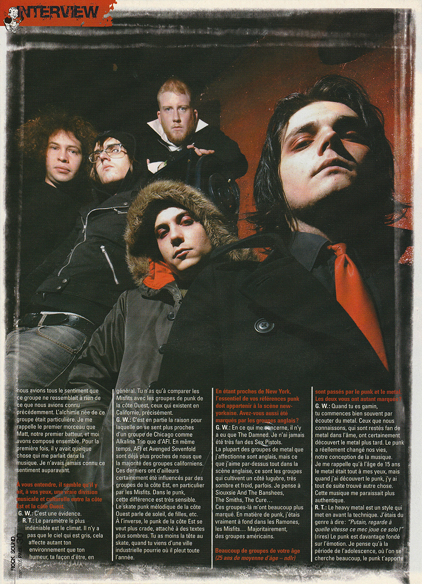 My Chemical Romance - Rocksound