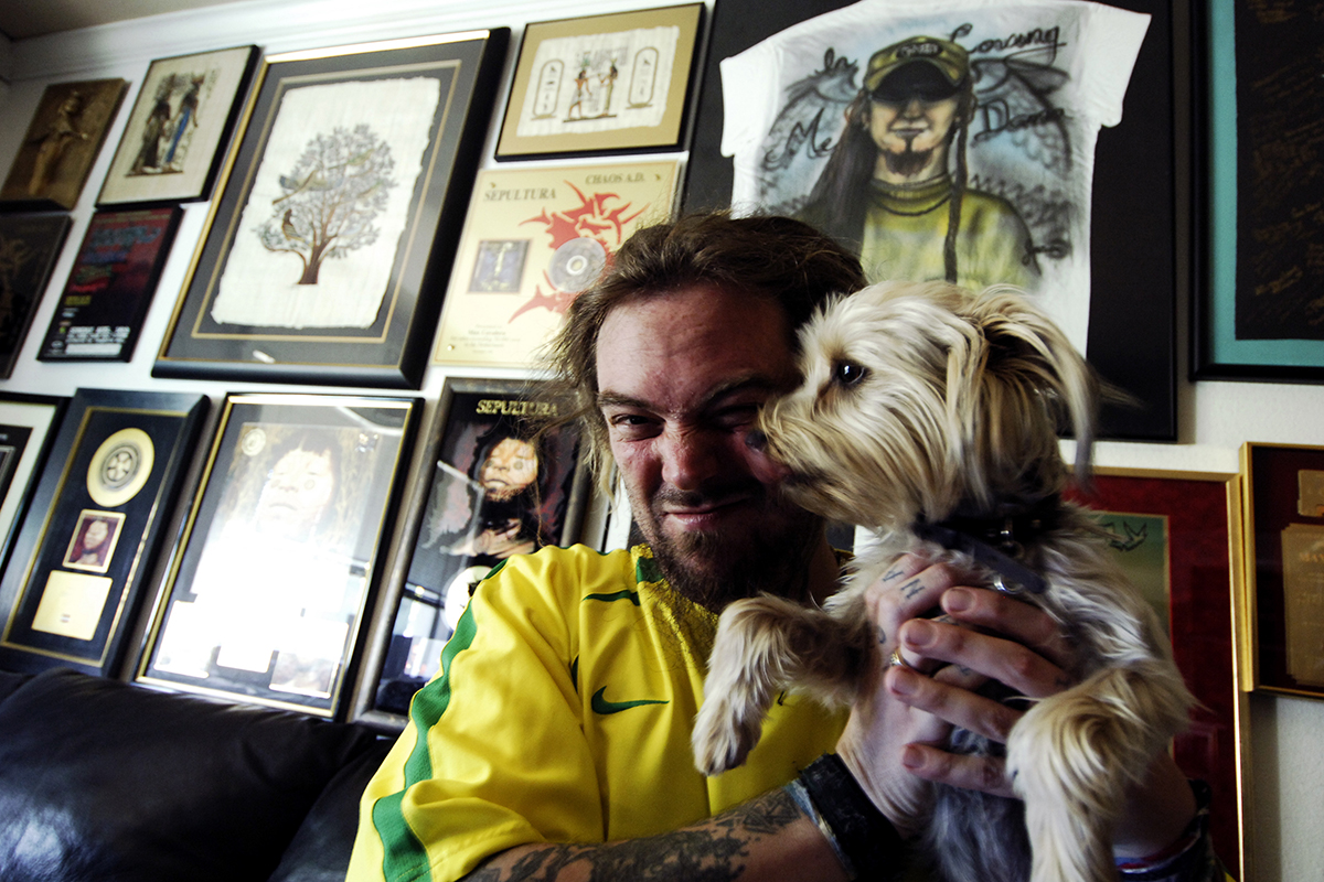 Max Cavalera Soulfly at home Phoenix