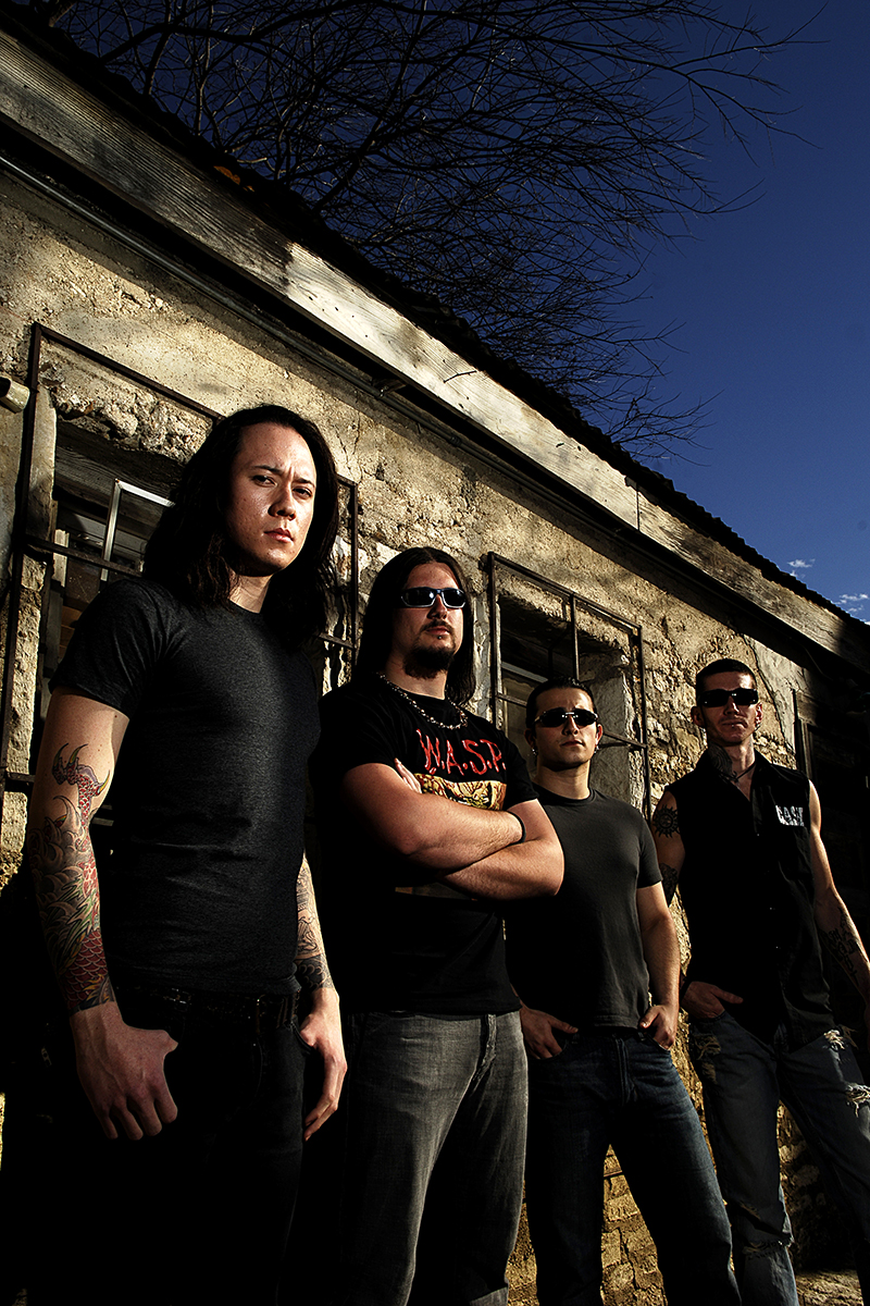 Portrait du groupe Trivium