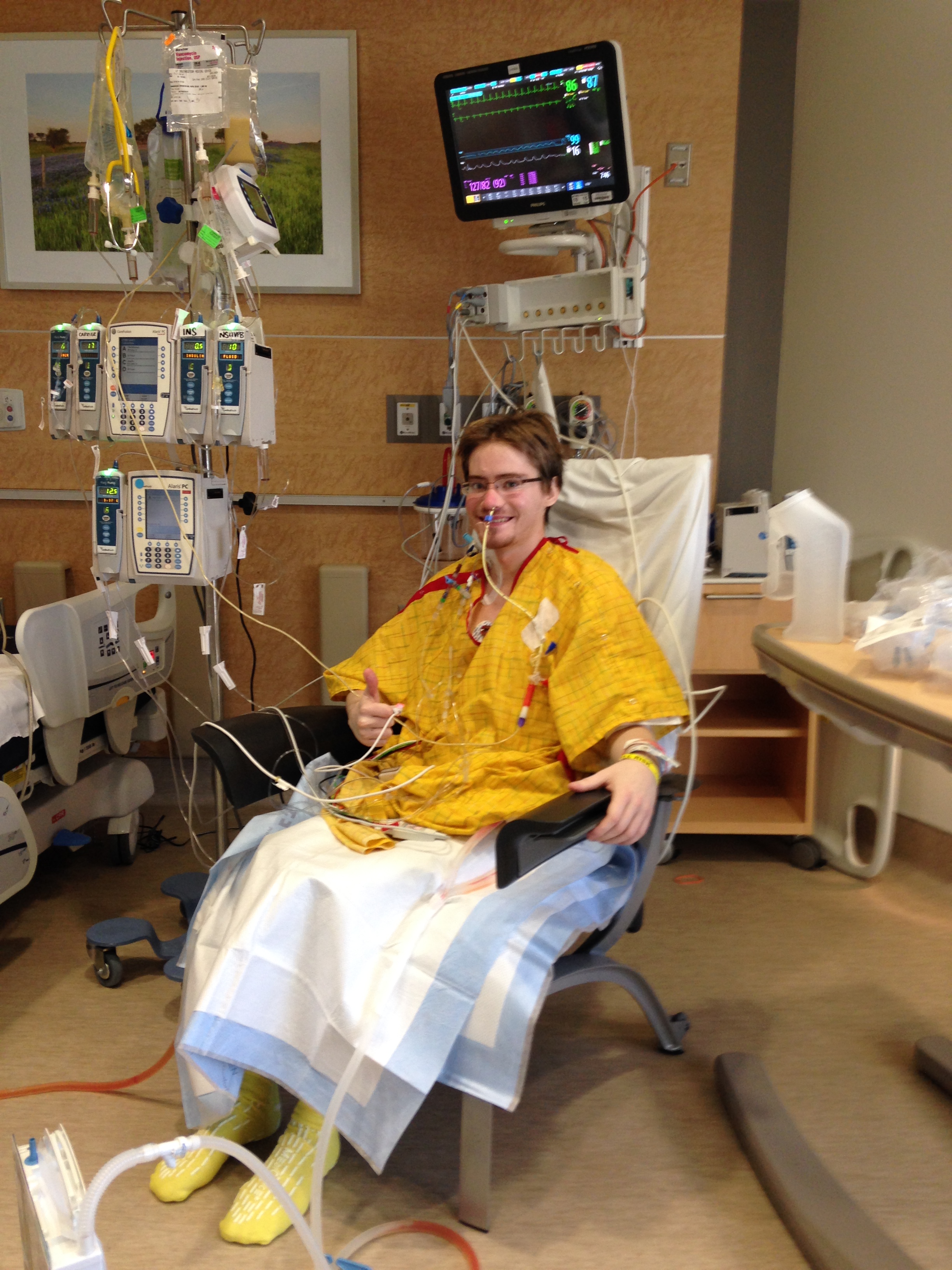 Two days post transplant