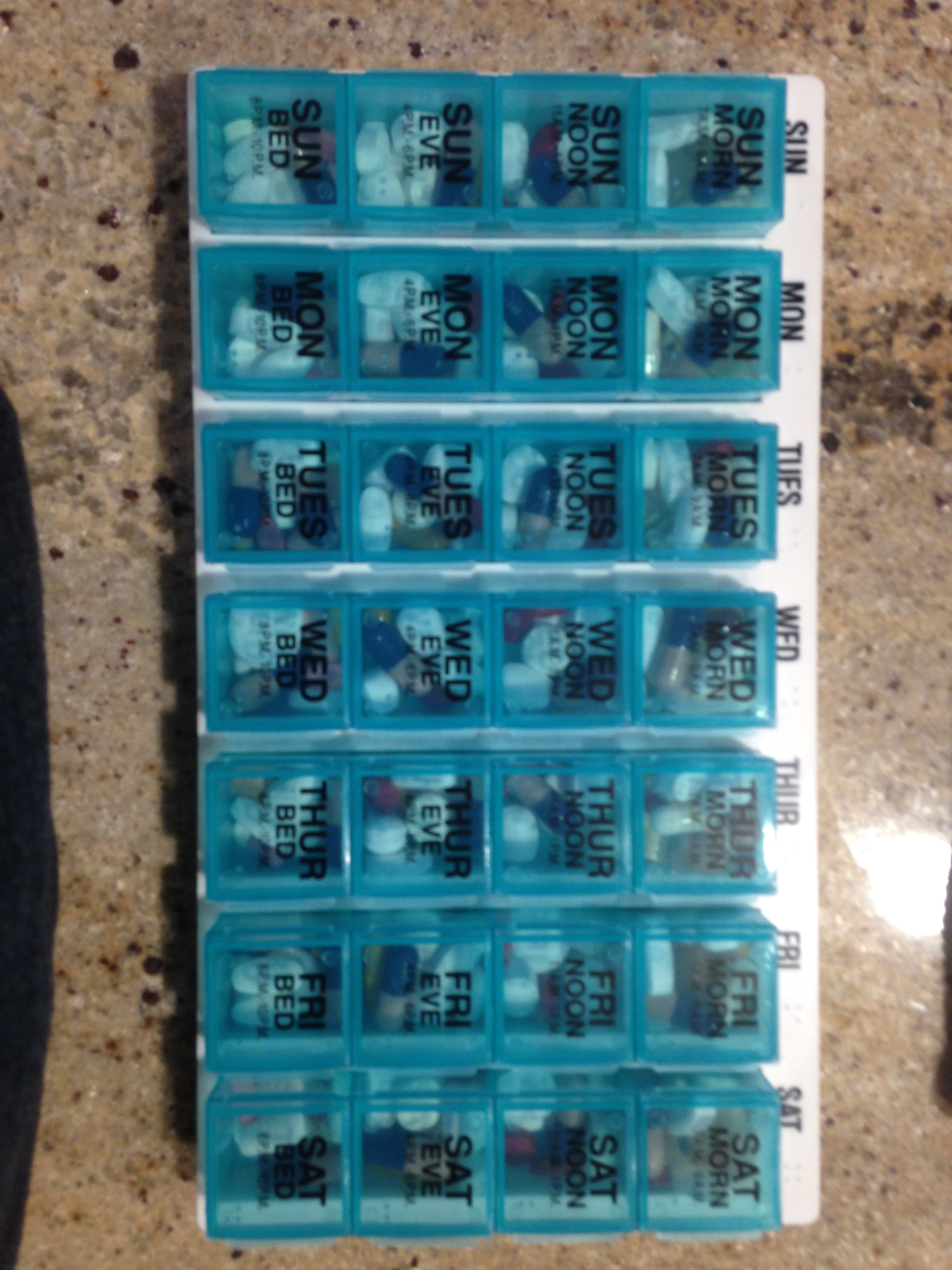 Post transplant medications for one week!